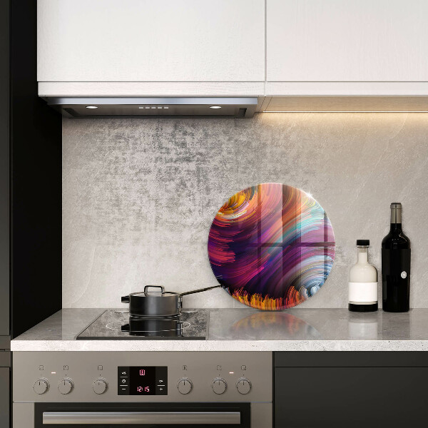 Kitchen worktop protector Colorful highlights