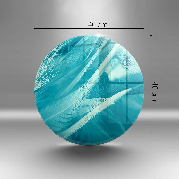 Kitchen worktop protector Delicate feathers