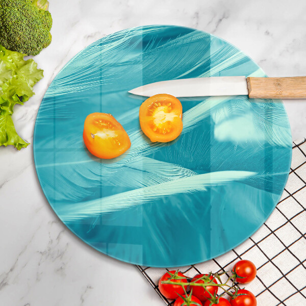 Kitchen worktop protector Delicate feathers