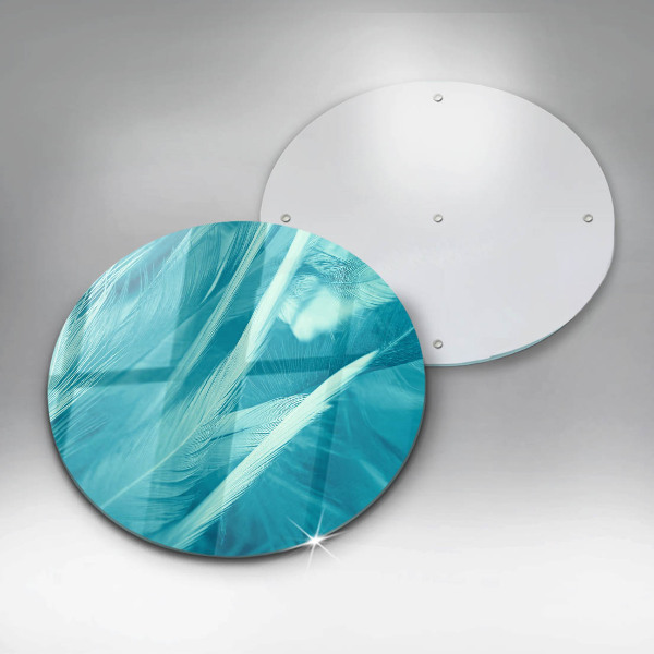 Kitchen worktop protector Delicate feathers