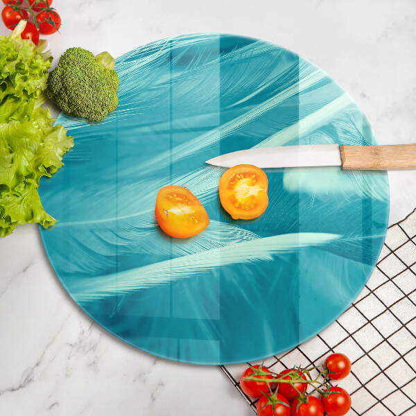 Kitchen worktop protector Delicate feathers