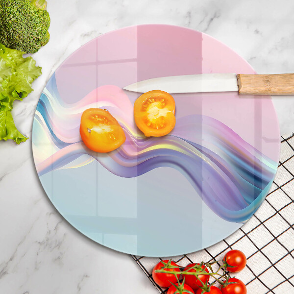 Cutting board Pastel abstraction