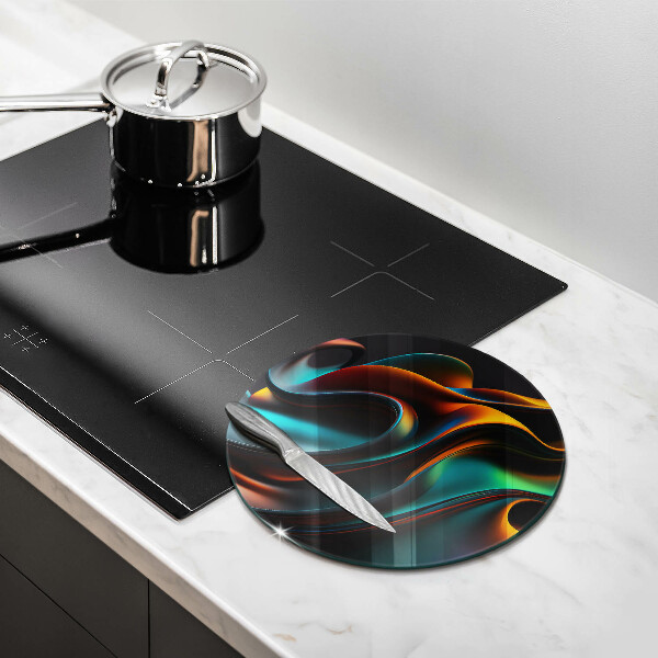 Chopping board Colorful abstraction