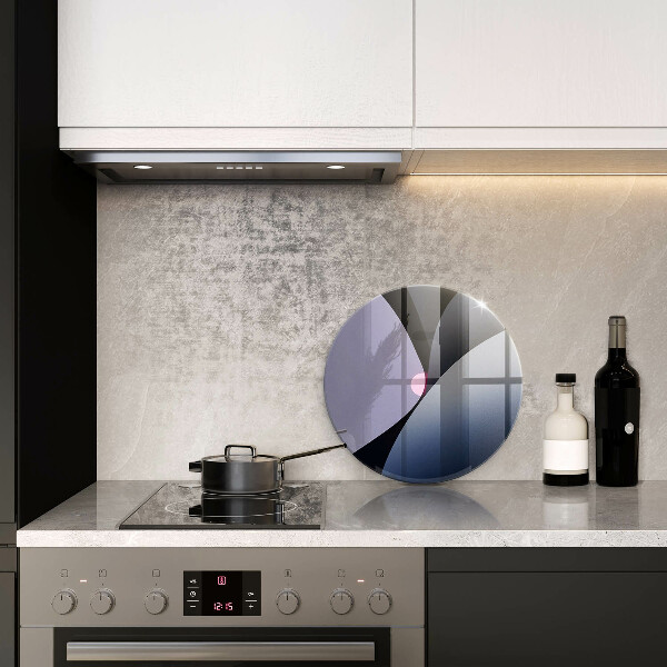 Glass worktop saver Abstraction shapes