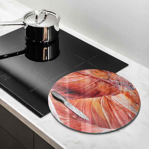 Chopping board glass Grand Canyon