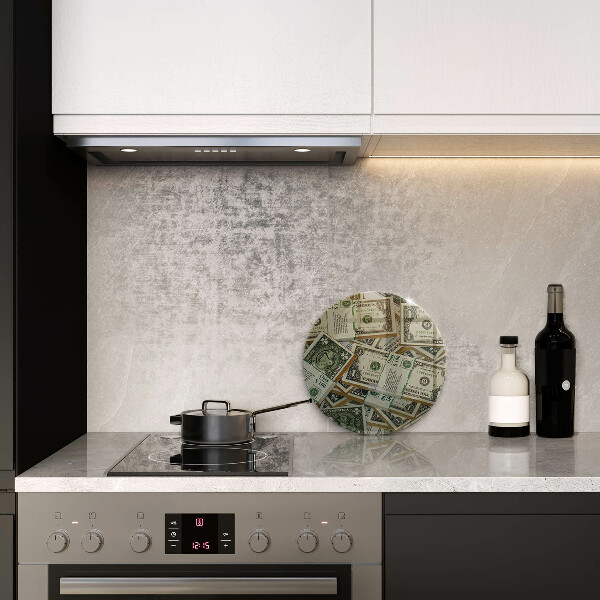 Chopping board glass Dollars