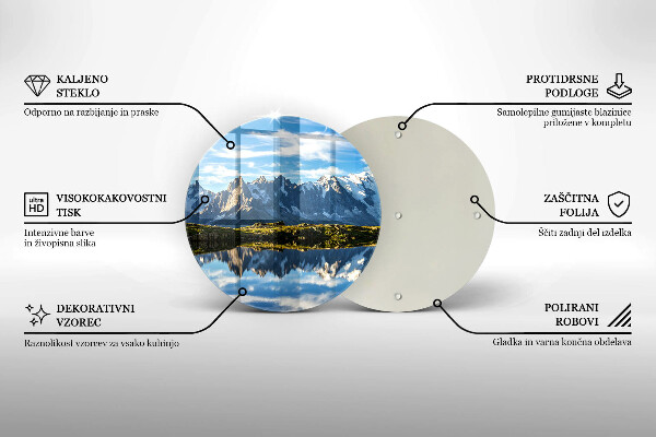 Kitchen worktop protector Mountain landscape