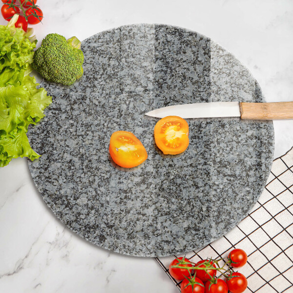 Glass worktop saver Stone texture