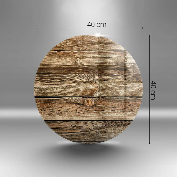 Glass worktop saver Wood texture boards