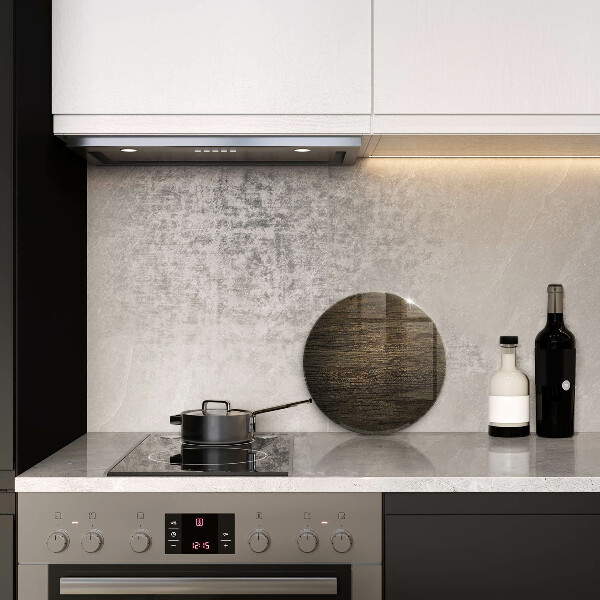 Glass worktop saver Wood texture