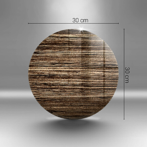 Glass worktop protector Wood texture