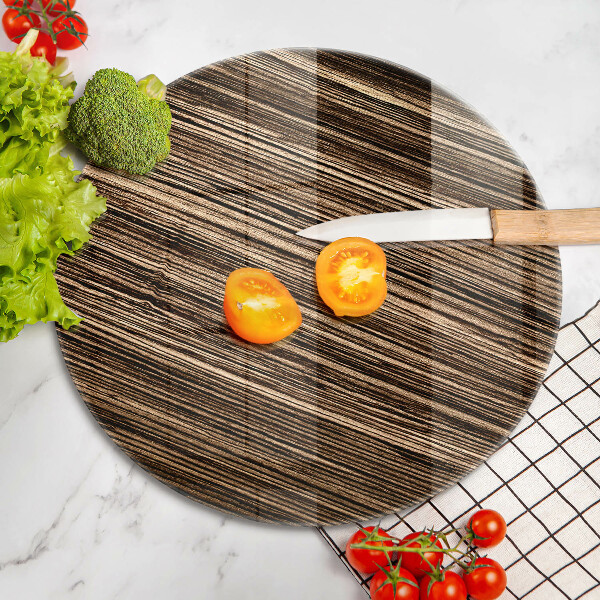 Glass worktop protector Wood texture