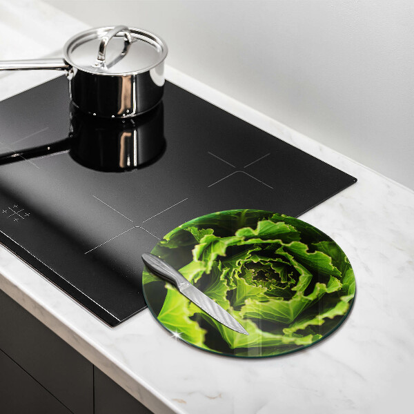 Glass worktop protector Food - lettuce
