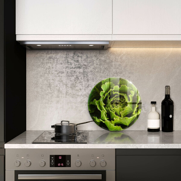 Glass worktop protector Food - lettuce