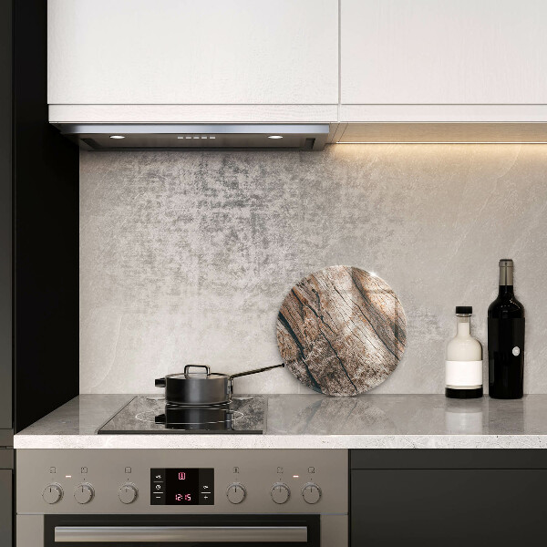 Glass worktop protector Wood structure