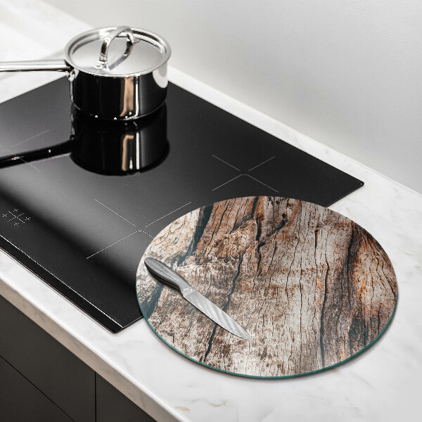 Glass worktop protector Wood structure