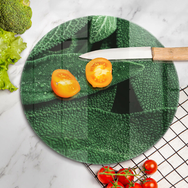 Glass worktop protector Plant leaves