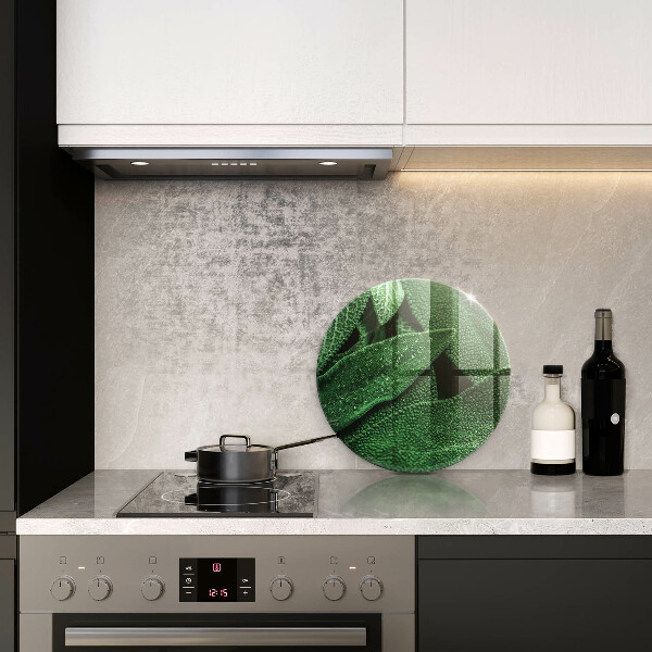 Glass worktop protector Plant leaves