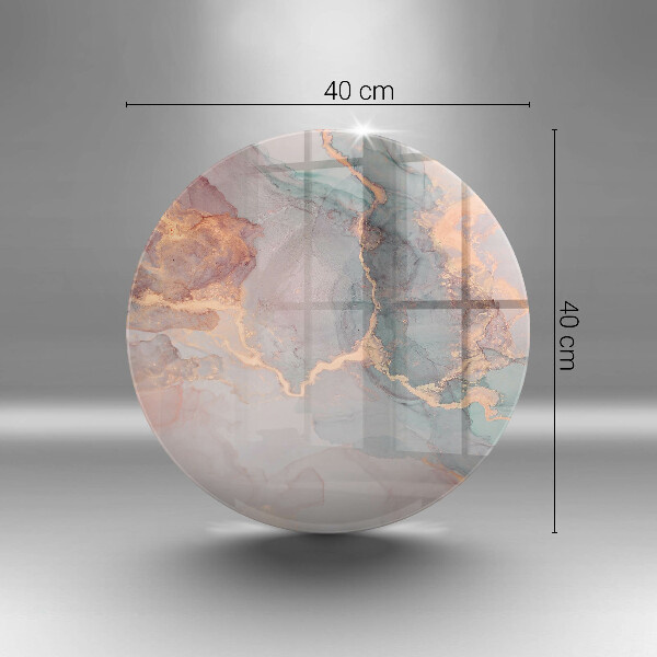 Kitchen worktop protector Marble with gold