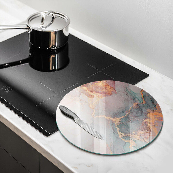 Kitchen worktop protector Marble with gold