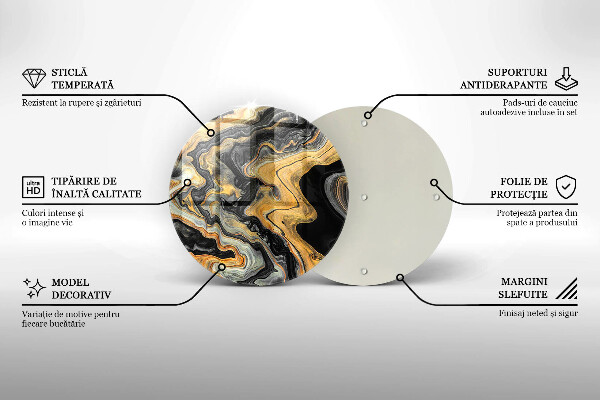Kitchen worktop protector Abstract structure
