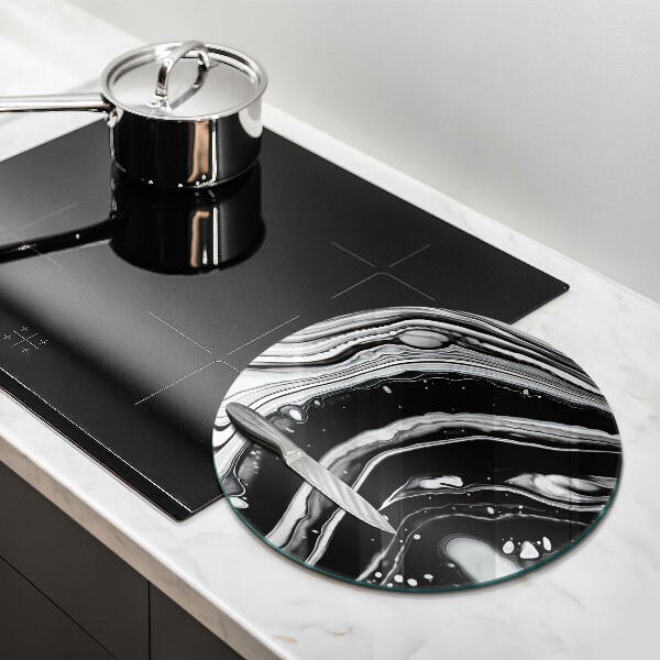 Kitchen worktop protector Ink abstraction