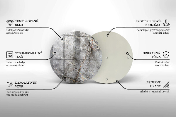 Kitchen worktop protector Stone texture