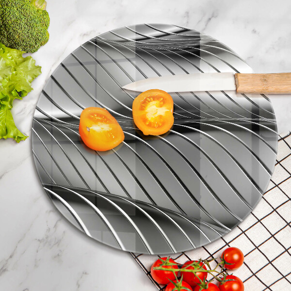 Glass worktop protector 3D metal structure