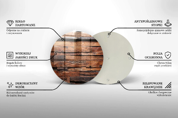 Chopping board glass Decorative wood boards