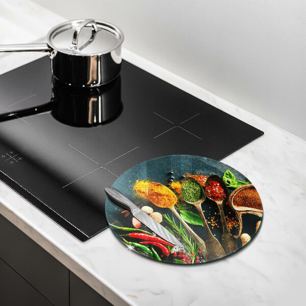Kitchen worktop protector Kitchen spices of spoon