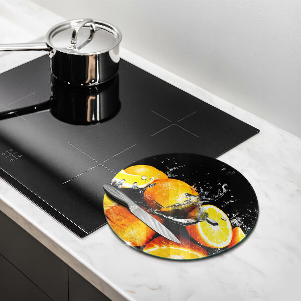 Kitchen worktop protector Juicy fruit oranges