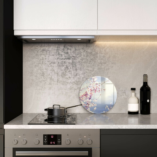 Kitchen worktop protector A blooming tree