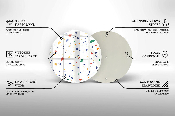 Cutting board Colored gres