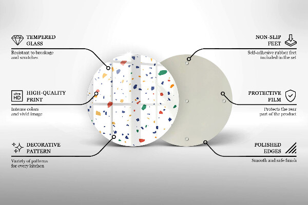 Cutting board Colored gres