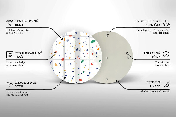 Cutting board Colored gres