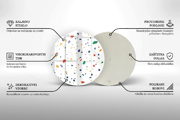 Cutting board Colored gres
