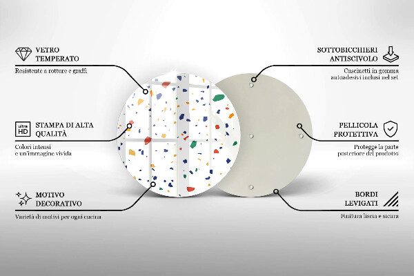 Cutting board Colored gres