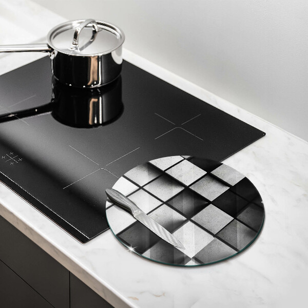 Cutting board 3D geometry background
