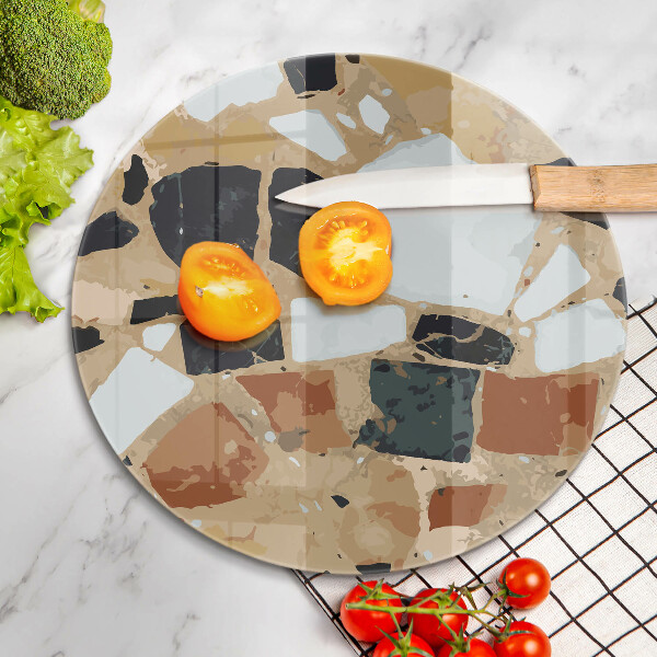 Cutting board Decorative stones