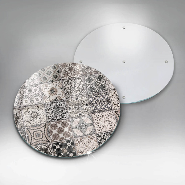 Glass worktop protector Decorative tiles