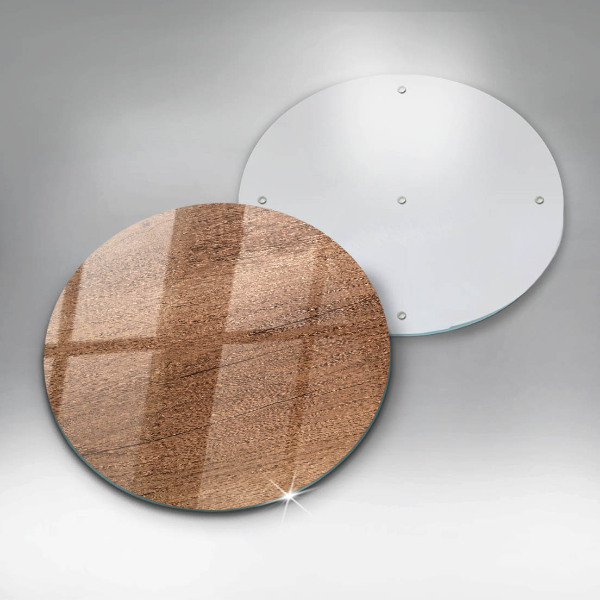 Glass worktop protector Wood texture