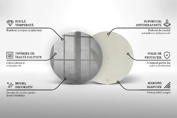 Chopping board glass Concrete texture background