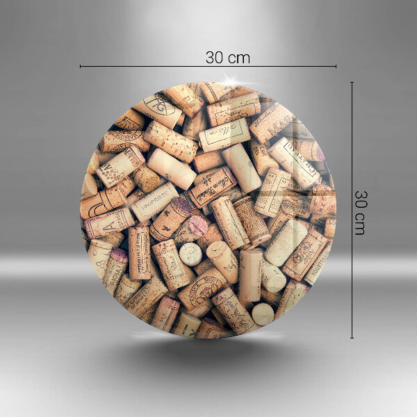 Chopping board Wine corks pattern