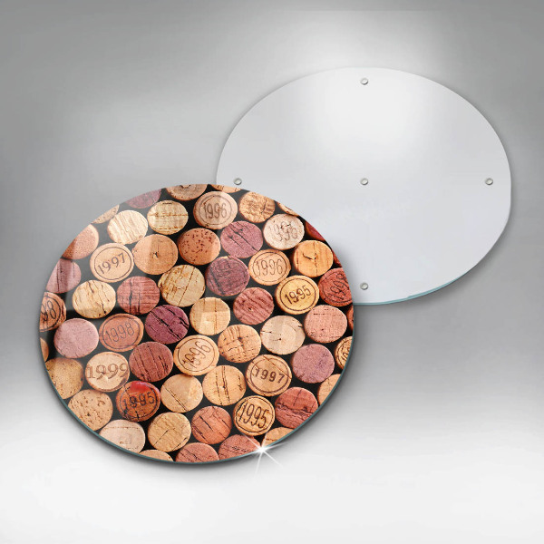 Chopping board Wine corks pattern