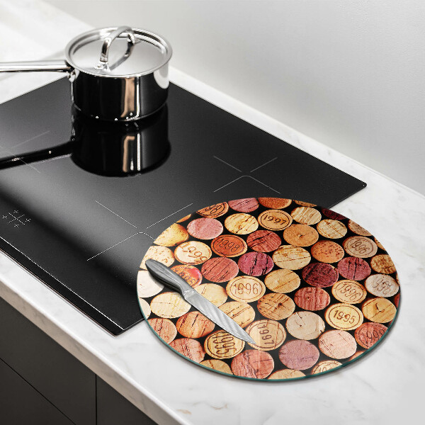 Chopping board Wine corks pattern