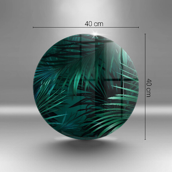 Cutting board Wild jungle leaves