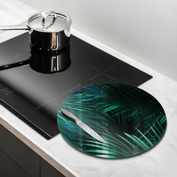 Cutting board Wild jungle leaves