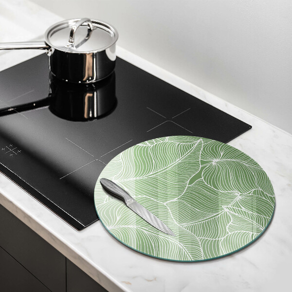 Cutting board Linear leaves