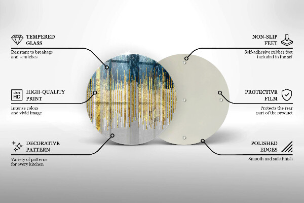 Chopping board Designer abstraction