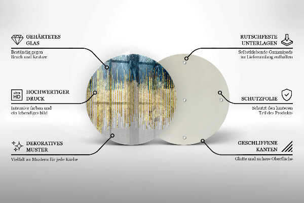 Chopping board Designer abstraction